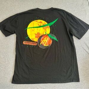 Alien Labs Institute of Elevation Graphic T-Shirt Black 2XL Peach Planet Space